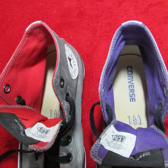 Converse Harley Quinn Joker Mad Love Chuck Taylor All Star Sneakers High Top - Picture 11 of 12